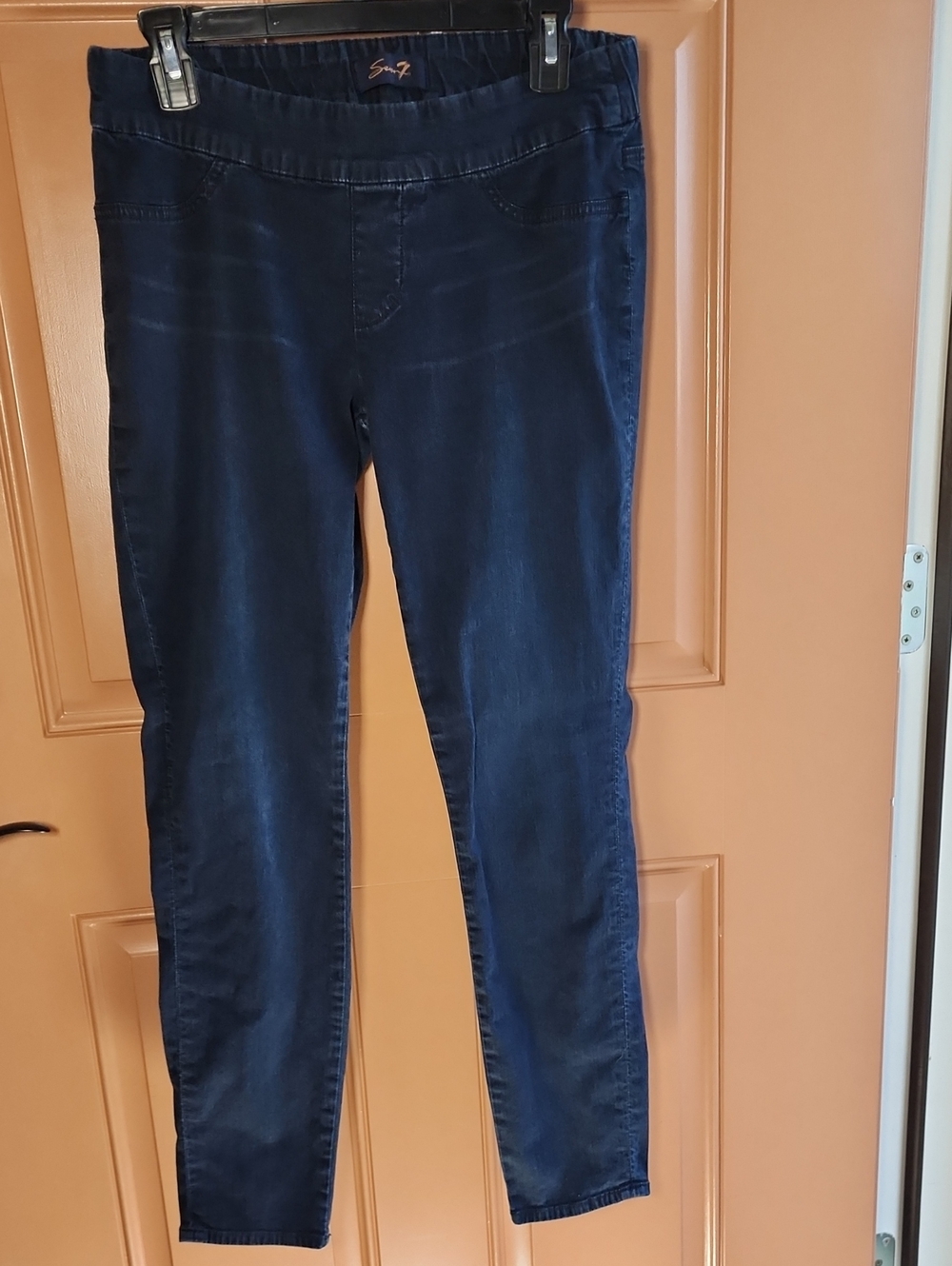 Seven Navy Stretch Pull-On Women's Jeans